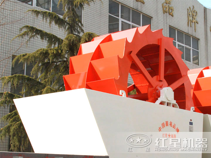 雙輪輪斗式洗砂機，產(chǎn)量50-100t/h